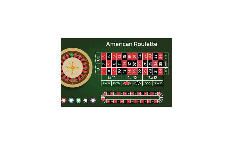 Roda roulette di meja kasino